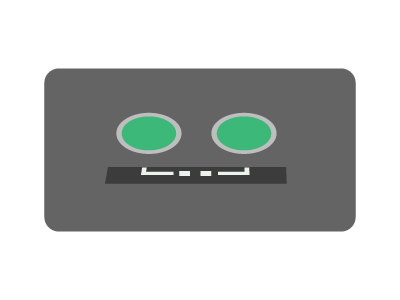 出発ボタンのイラスト