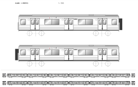 名城線・名港線中間車両おえかきイメージ